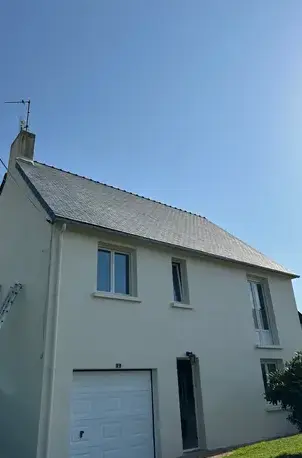 démoussage toiture Carantec-1