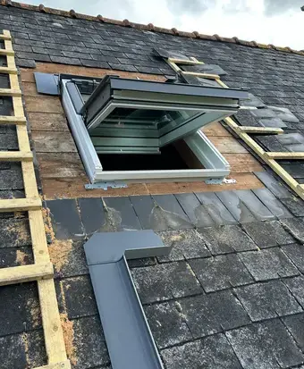 démoussage toiture Carantec-4