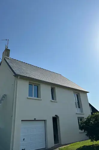 démoussage toiture Plouescat-1