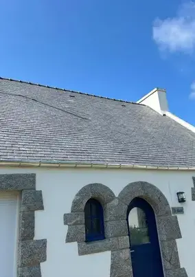 démoussage toiture Plouescat-4