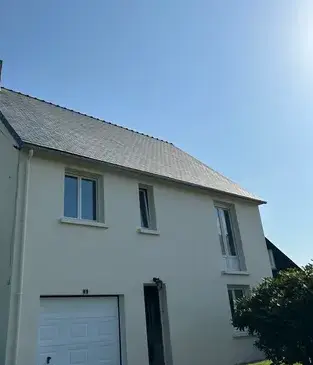 démoussage toiture Plougoulm-3