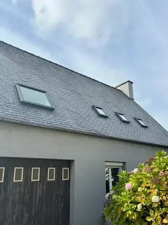 démoussage toiture Roscoff-3