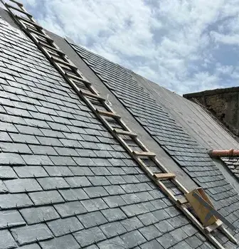 pose gouttières zinc Cléder-3