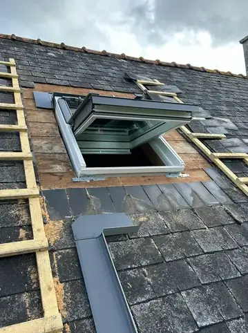 pose gouttières zinc Plouénan-2