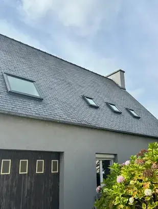 pose gouttières zinc Plouescat-1