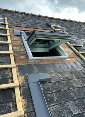 pose gouttières zinc Plouescat-5