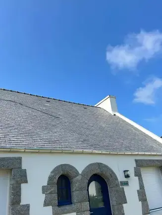 pose gouttières zinc Plouvorn-3