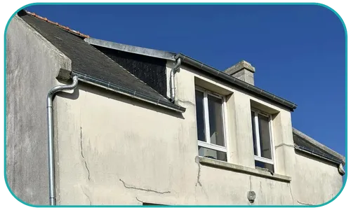 pose gouttieres zinc plouzevede