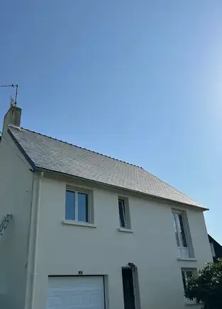 pose gouttières zinc Santec-5