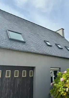 rénovation toiture Carantec-3
