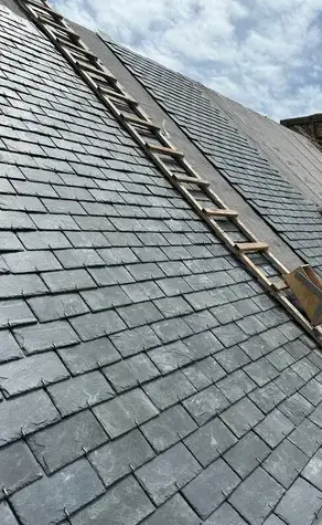 réparation gouttières zinc Carantec-3