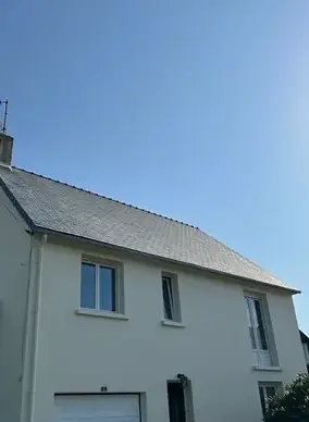 réparation gouttières zinc Plougoulm-4
