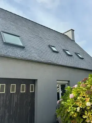 réparation gouttières zinc Plouvorn-4