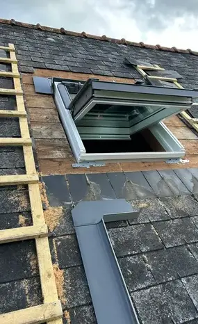 réparation gouttières zinc Roscoff-1