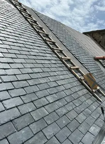 réparation gouttières zinc Santec-4