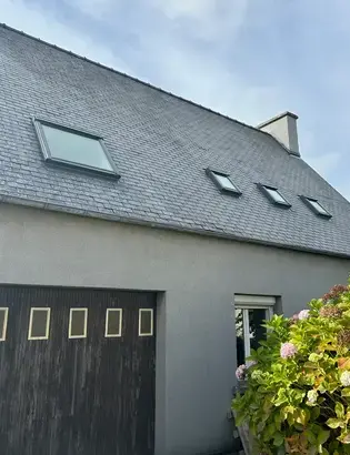 toiture en ardoise Plouescat-4