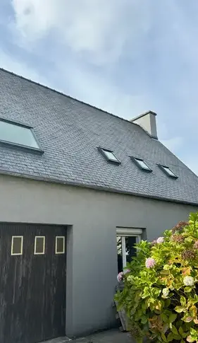 toiture en ardoise Roscoff-2