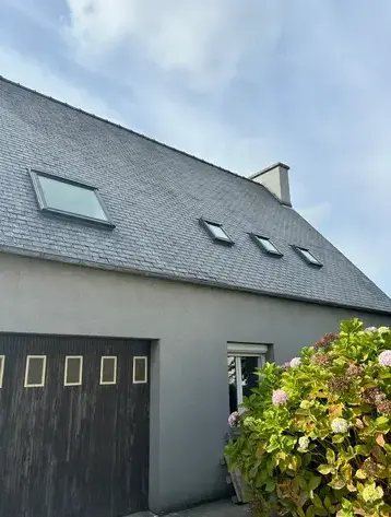 toiture en ardoise Santec-1